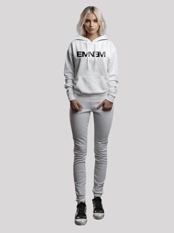 F4NT4STIC Sweatshirt 'Eminem Rap Music' in Weiß
