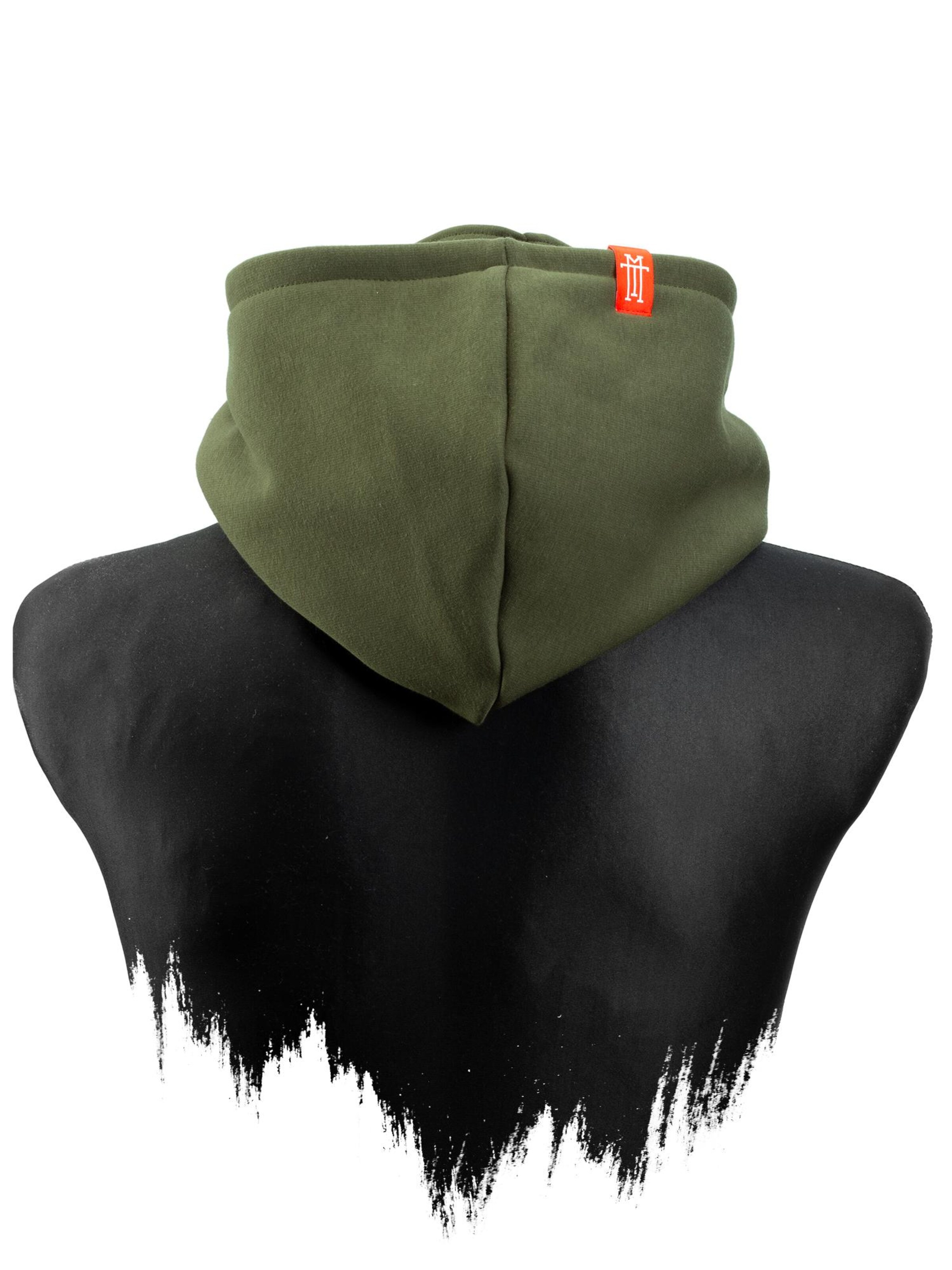 Manufaktur13 Scarf 'Hooded Loop' in Green