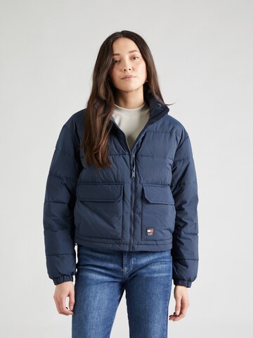 Tommy Jeans - Casaco de inverno em azul: frente