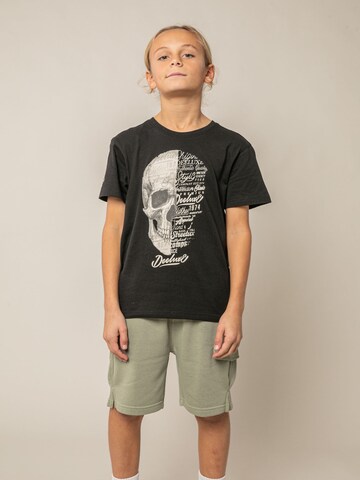 T-Shirt 'VEGAS' Deeluxe en noir : devant