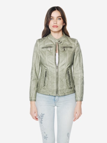 KOROSHI Overgangsjakke i grøn: forside