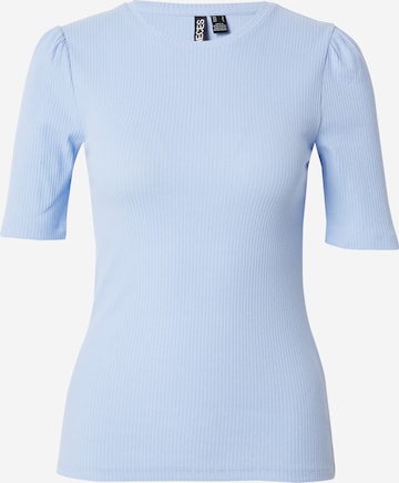 PIECES Shirt 'RUKA' in Blauw: voorkant