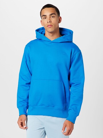 ADIDAS ORIGINALS Sweatshirt 'Adicolor Contempo' in Blauw: voorkant
