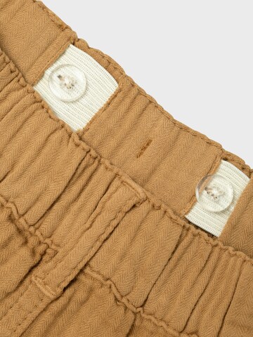 NAME IT Regular Pants 'BEN' in Brown