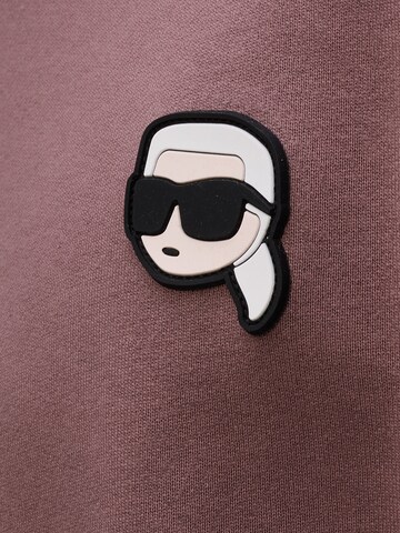 Karl Lagerfeld Mikina – fialová