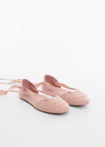 MANGO KIDS Ballet Flats 'Brigi' in Pink