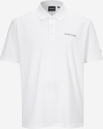 Lyle & Scott Big&Tall Koszulka w kolorze biały: przód
