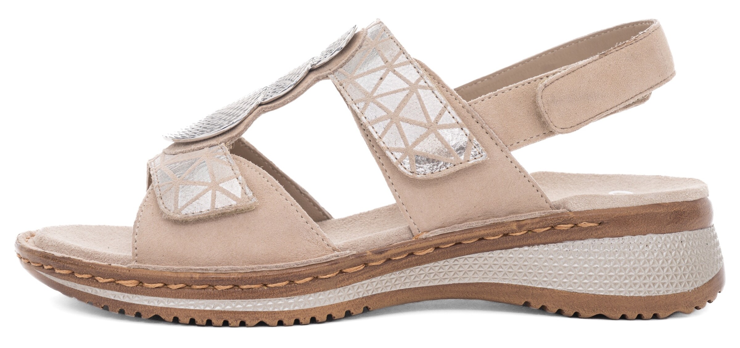ARA Strap Sandals in Beige