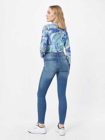 VERO MODA Skinny Jeansy 'SOPHIA' w kolorze niebieski