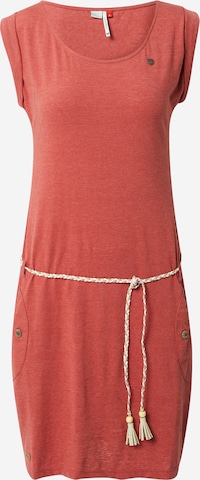 Ragwear Summer dress 'Tag' in Red: front