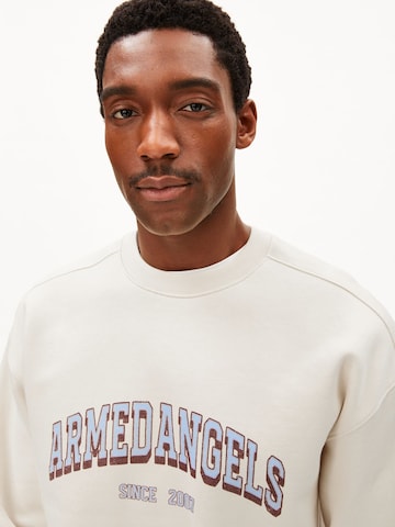 ARMEDANGELS Sweatshirt in Beige: voorkant