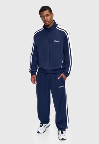 Dropsize Jacke 'Sleek Trackie' in Blau