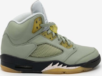 NIKE Sneakers hoog 'Jordan 5 Retro' in Groen