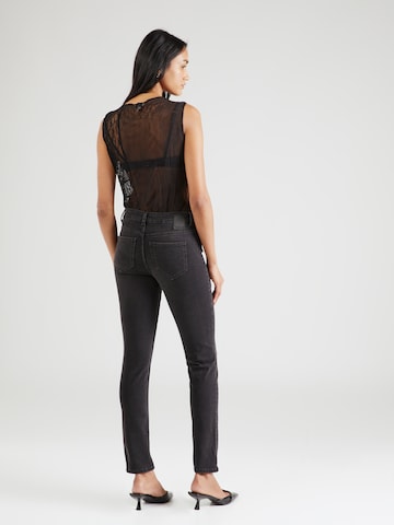 PIECES Slimfit Jeans 'NUNNA' in Grau