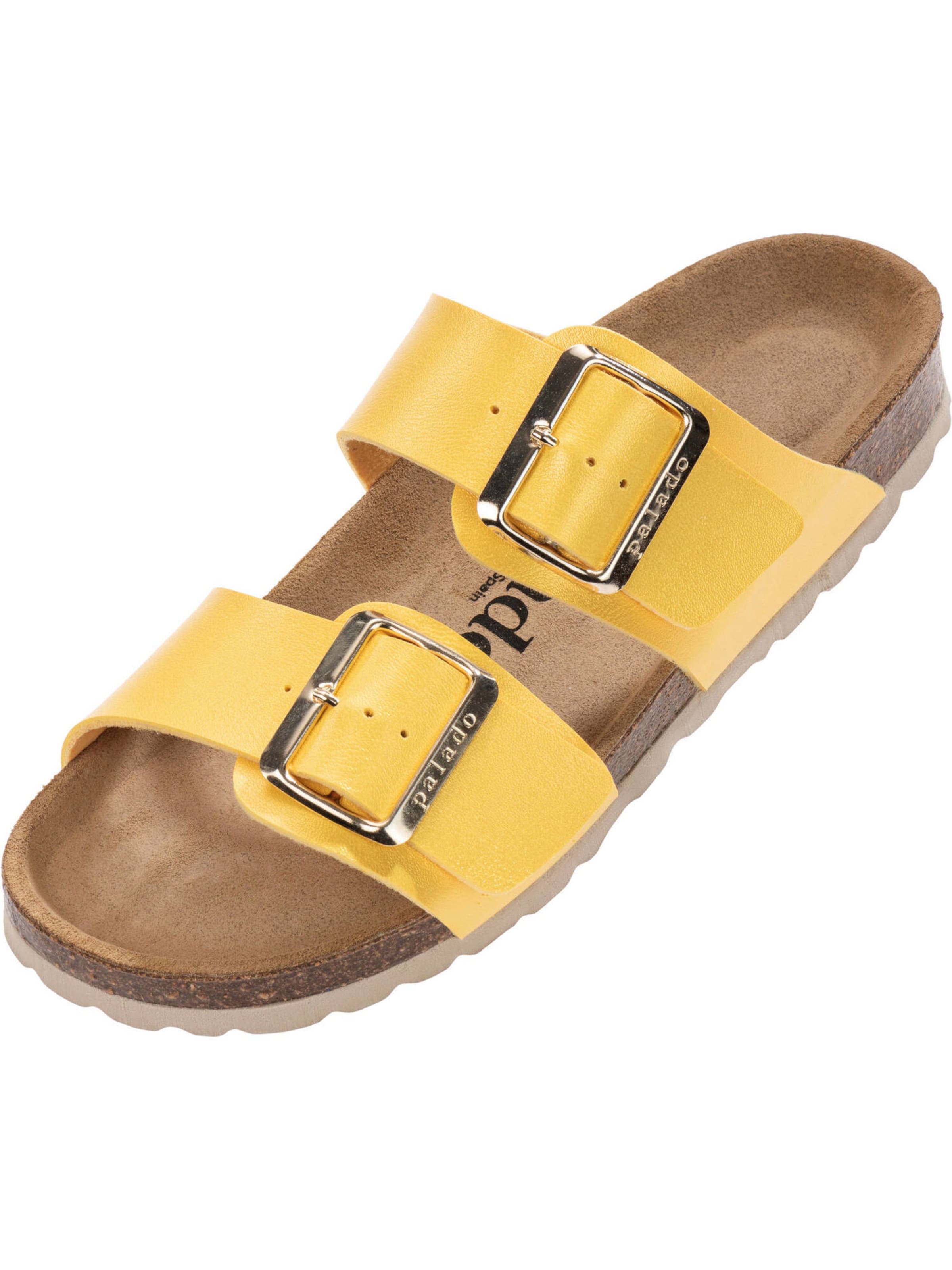 Mule 'Samos EGS' Palado en jaune : devant