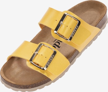 Palado Mules 'Samos EGS' in Yellow: front