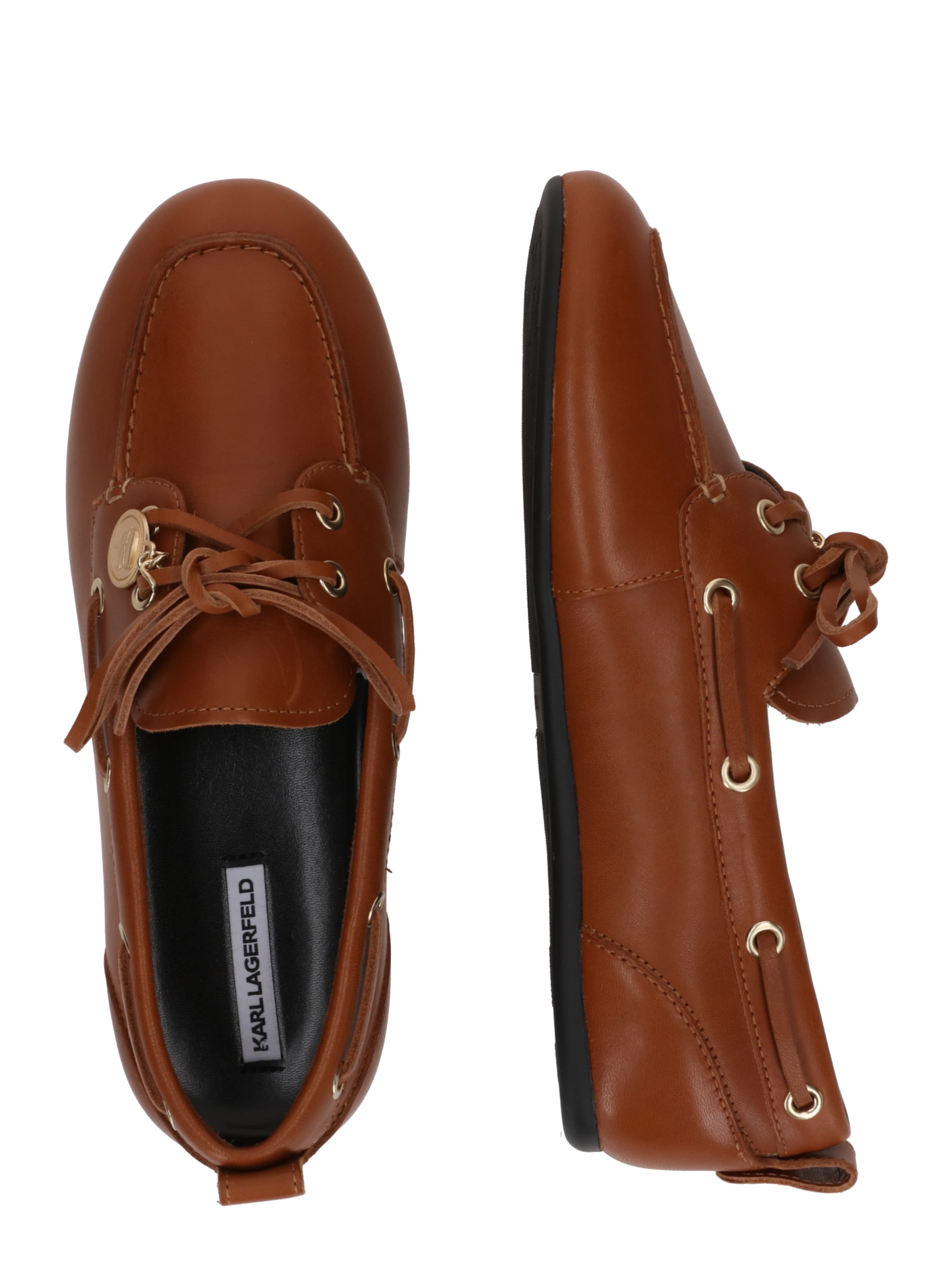 Karl Lagerfeld Mokassin in Braun