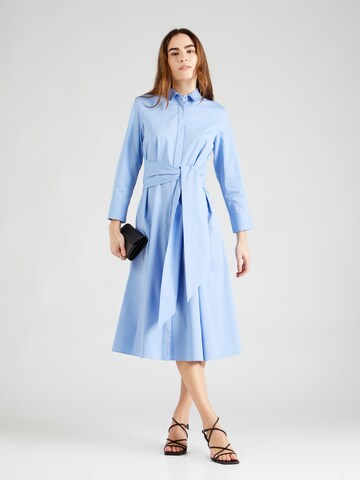 BOSS - Vestido camisero 'Debrana1' en azul: frente