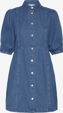 Rochie tip bluză 'Kapuca' de la b.young pe albastru: față