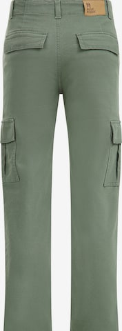 WE Fashion Regular Broek in Groen