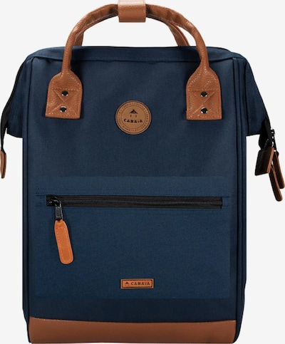 Cabaia Backpack in Dark blue / Brown, Item view