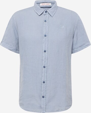 CAMP DAVID - Ajuste regular Camisa en azul: frente