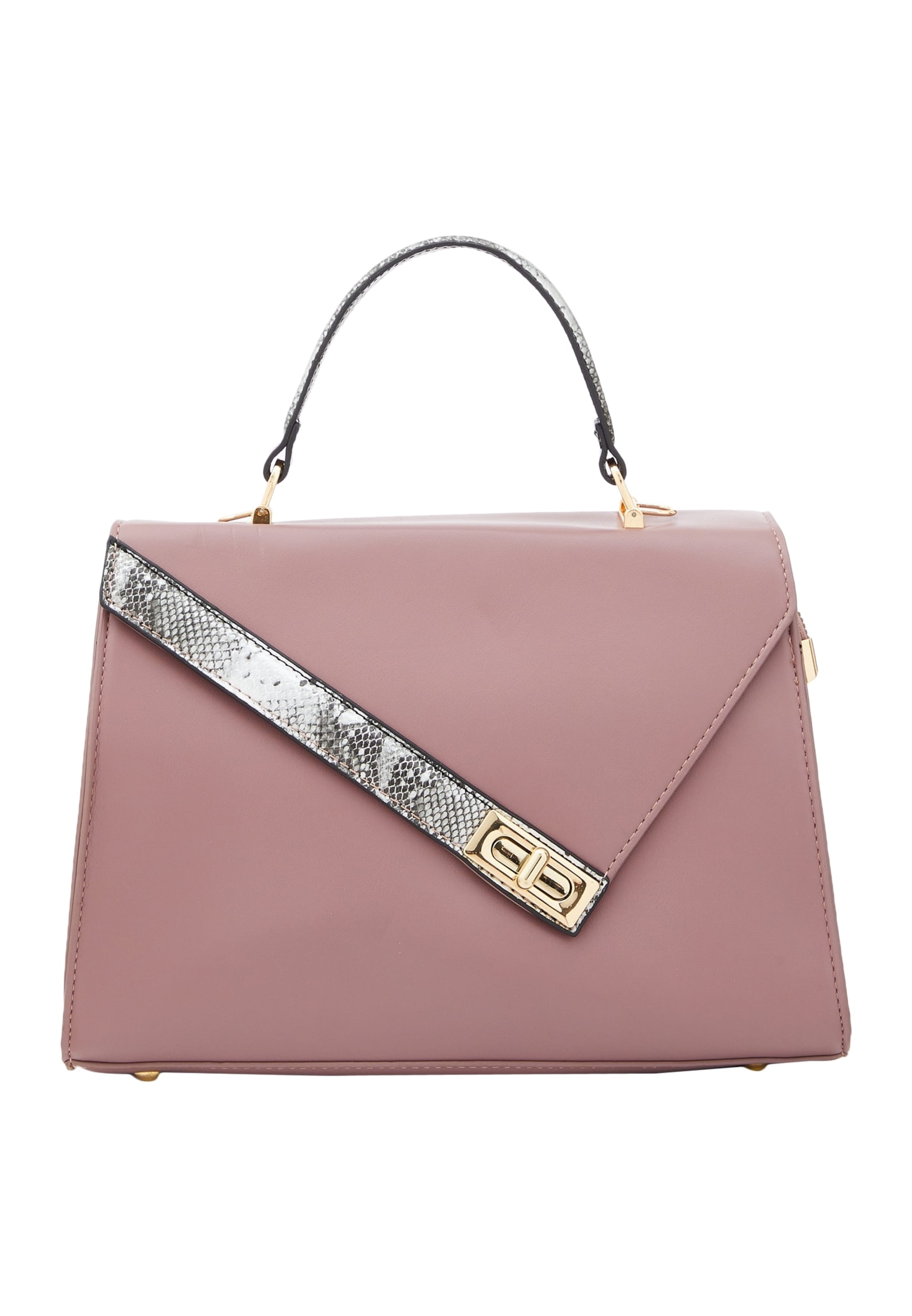 Borsa a mano di Usha in rosa: frontale