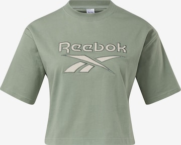 Reebok T-shirt i grön: framsida