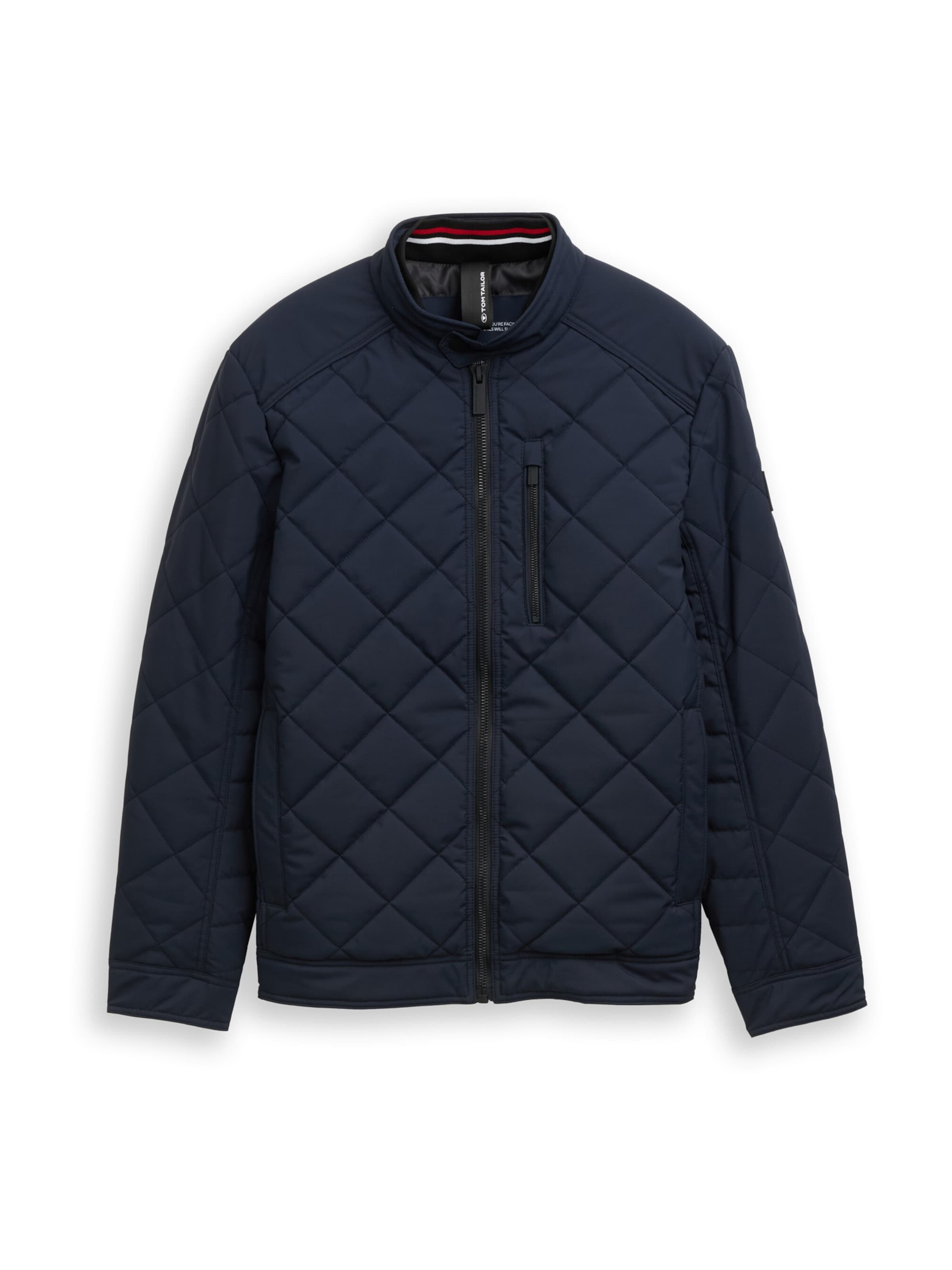 TOM TAILOR Between-Season Jacket in Blue: front