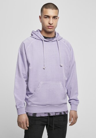 Urban Classics Sweatshirt in Purple: front