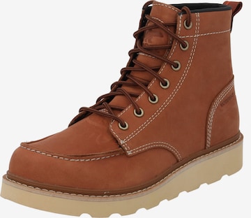 SOREL Lace-up boots 'Slabtown 62 2078331' in Brown: front