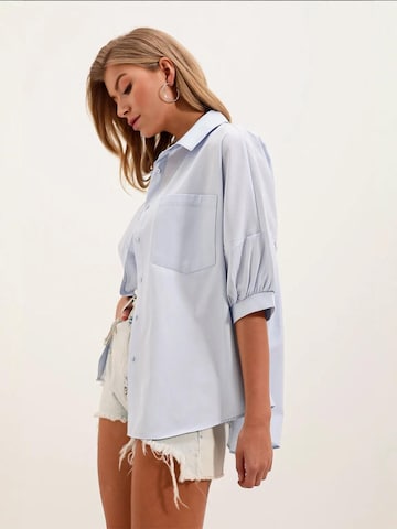 Chemisier Bigdart en bleu