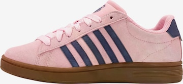 Sneaker bassa 'Court Tiebreak II' di K-SWISS in rosa: frontale