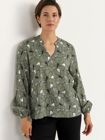 Cellbes of Sweden Bluse in Grün: Vorderseite