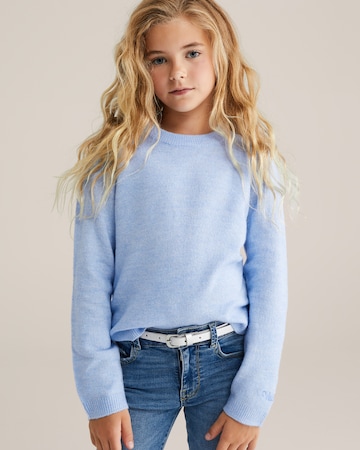 WE Fashion Pullover in Blau: Vorderseite