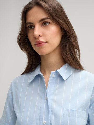 JOOP! Blouse 'Beatrice' in Blauw