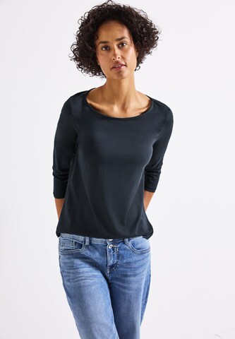 STREET ONE Shirt in Blue: front