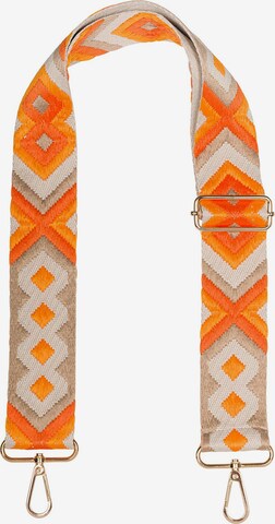 styleBREAKER Taschenzubehör 'Wechsel Taschengurt Ethno Muster bunt' in Orange: Vorderseite