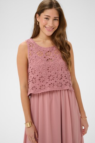 Robe 'Floria' Cream en rose
