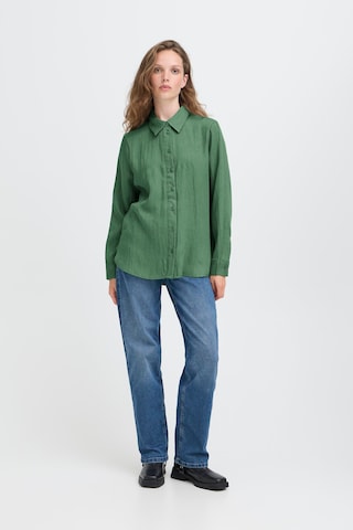 ICHI - Blusa 'KIRSE' em verde