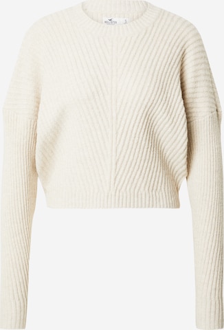 HOLLISTER Sweater in Beige: front