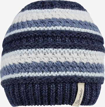 STERNTALER Beanie in Blue: front