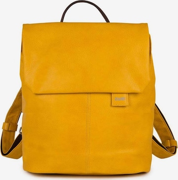 ZWEI Backpack in Yellow: front