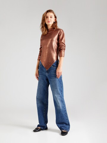 Pull-over ABOUT YOU x Laura Giurcanu en marron