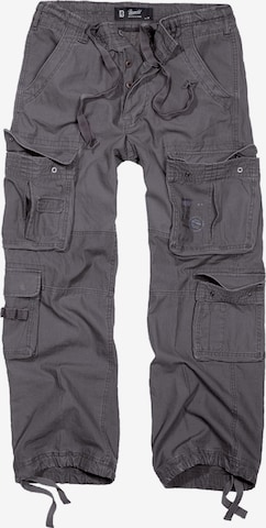 Pantalon cargo Brandit en gris : devant