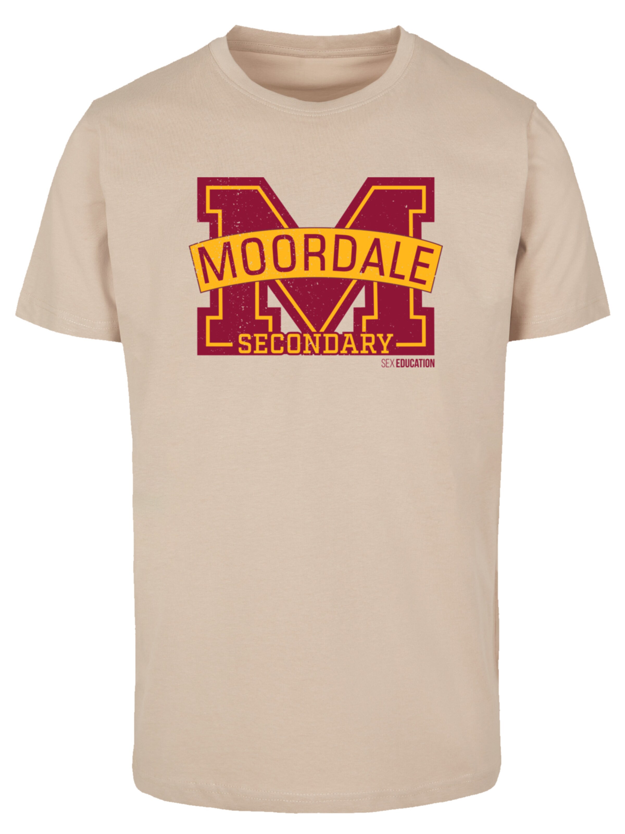 F4NT4STIC Shirt in Beige: voorkant