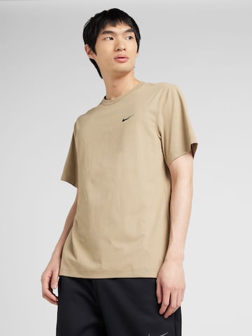 T-Shirt fonctionnel 'HYVERSE' NIKE en vert : devant