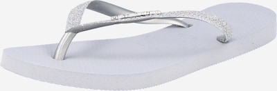 HAVAIANAS Сандали с разделител за пръстите в сребърно, Преглед на продукта