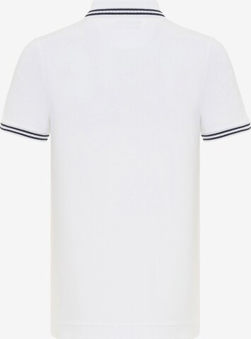 DENIM CULTURE - Camiseta 'ALISTAIR' en blanco