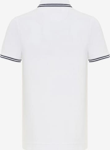 T-Shirt 'ALISTAIR' DENIM CULTURE en blanc